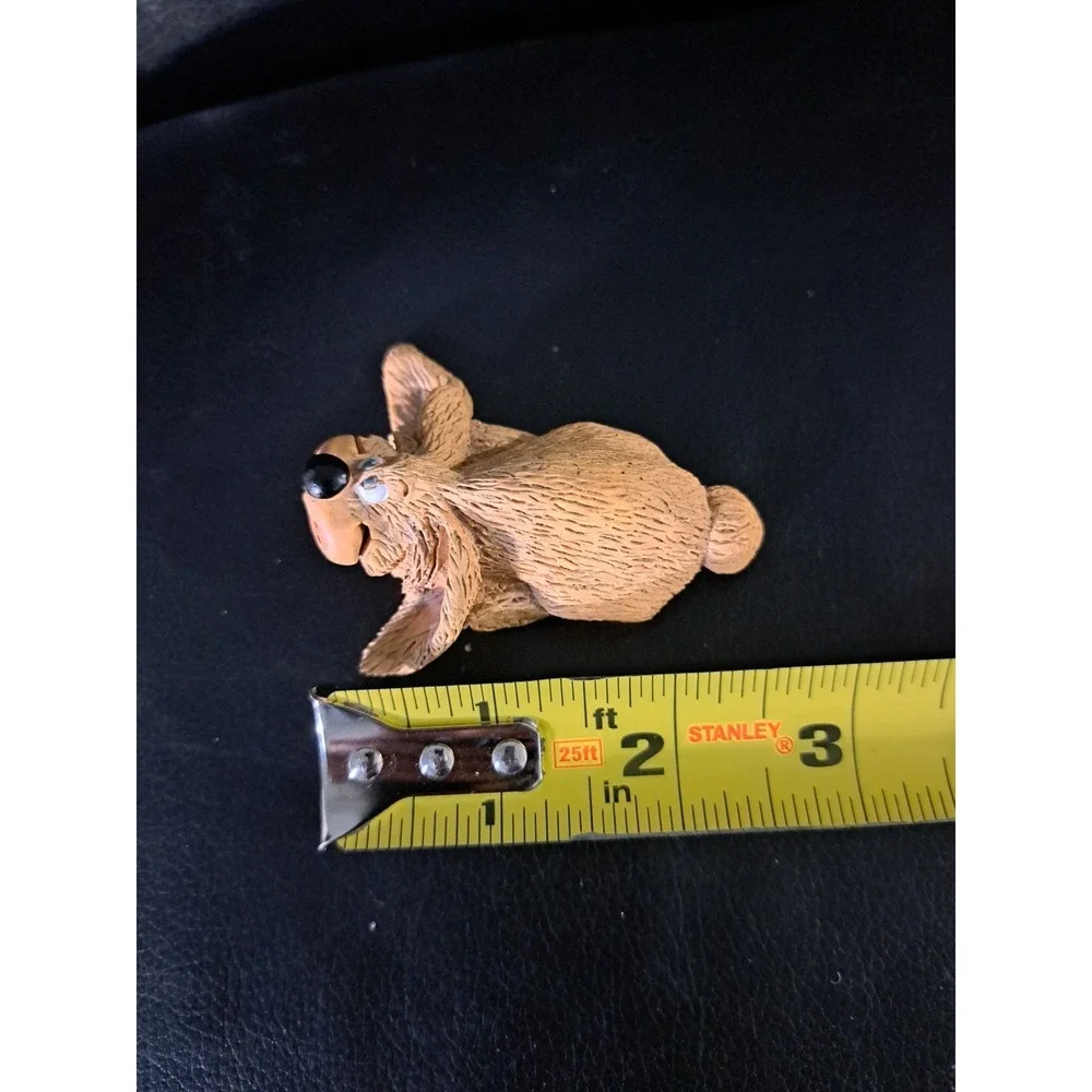 Vtg Russ Critter Factory Bunny Rabbit Floppy Lop Ears‎ Figurine Kathleen Kelly